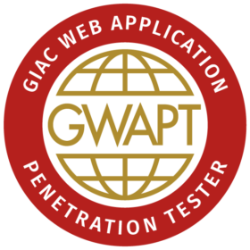 GIAC Web Application Penetration Tester